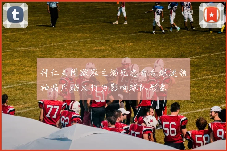 拜仁关闭欧冠主场死忠看台球迷领袖痛斥焰火行为影响球队形象